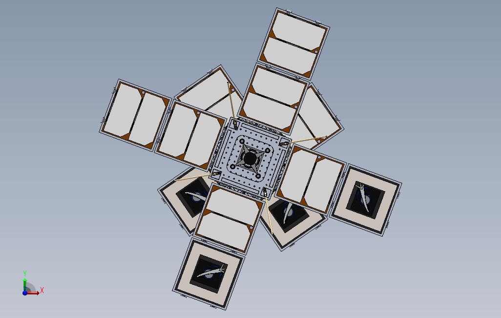CubeSat条目_SOLIDWORKS 2015_模型图纸免费下载 – 懒石网
