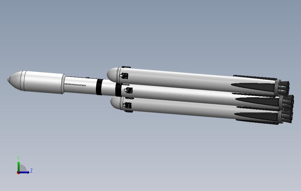 Falcon9 spacexrocket solidworks 2016 