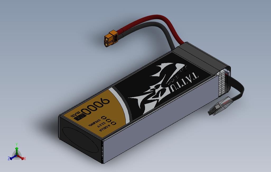 GensAceTattu6S9000MAH25C电池