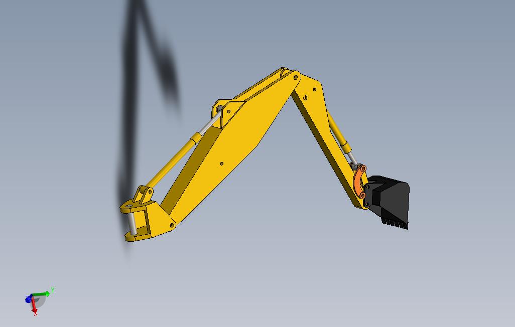 JCB反铲_4_SOLIDWORKS 2016_模型图纸免费下载 – 懒石网