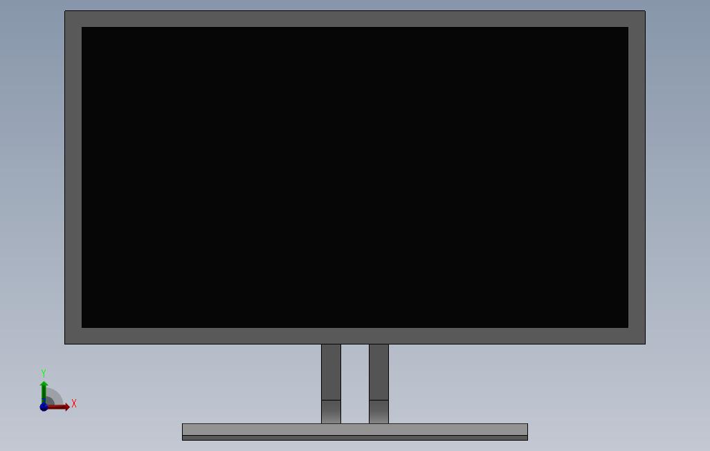 LegitPCMonitorUHD你 正面视图