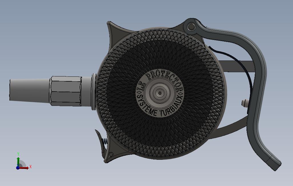 Le保护器8mmPalmPistolCA1890