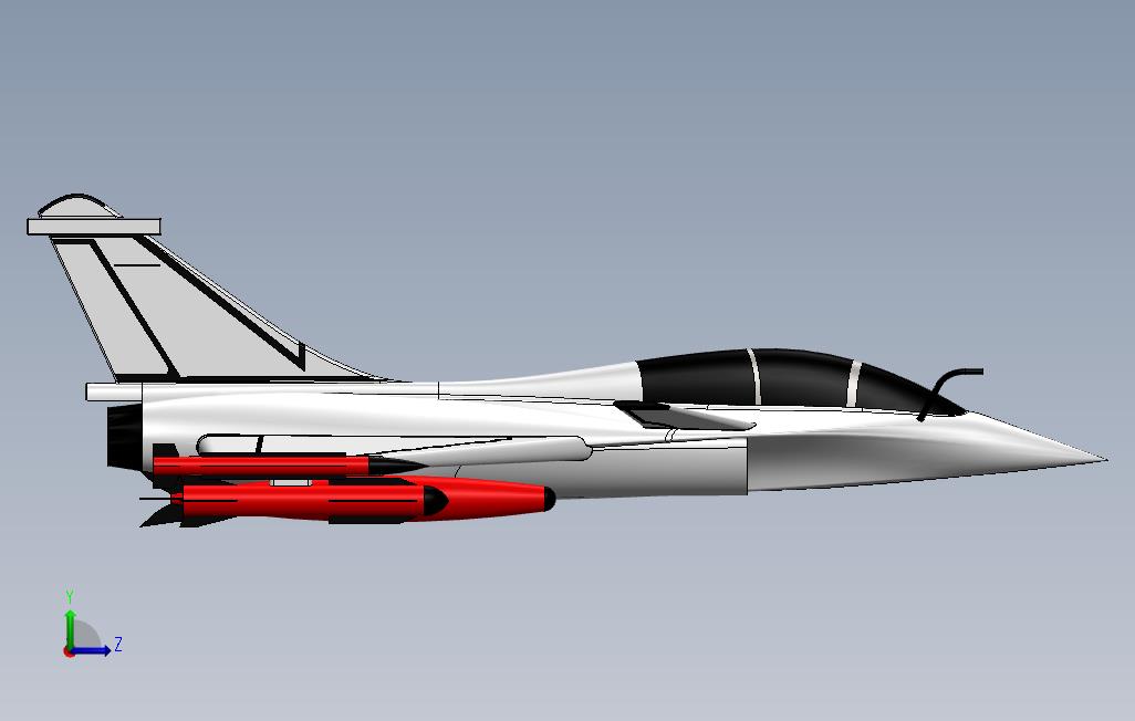 Rafale视频11皮瓣运动组装的多体造型_SOLIDWORKS 2017_模型图纸免费下载 – 懒石网