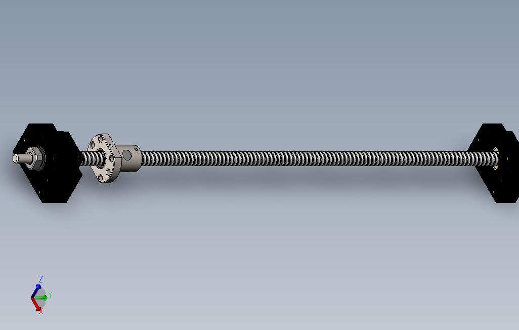 SFU1204500mm使用BK10BF10设置