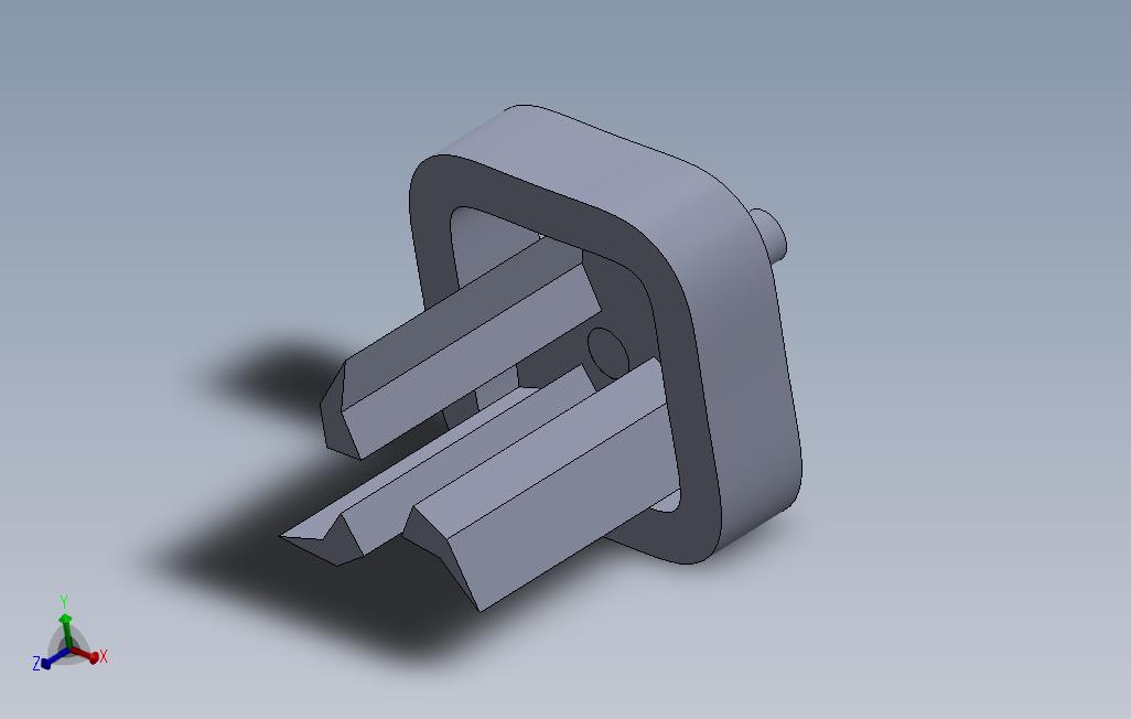 SolidWorks中的方形钻孔钻头设计