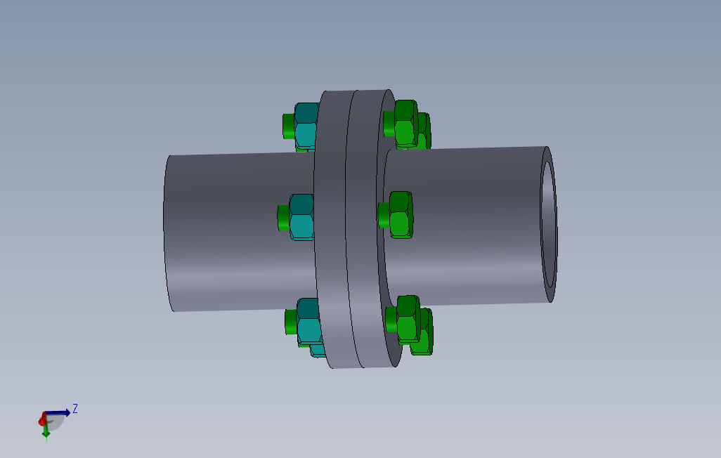 SolidWorks中的法兰联轴器设计