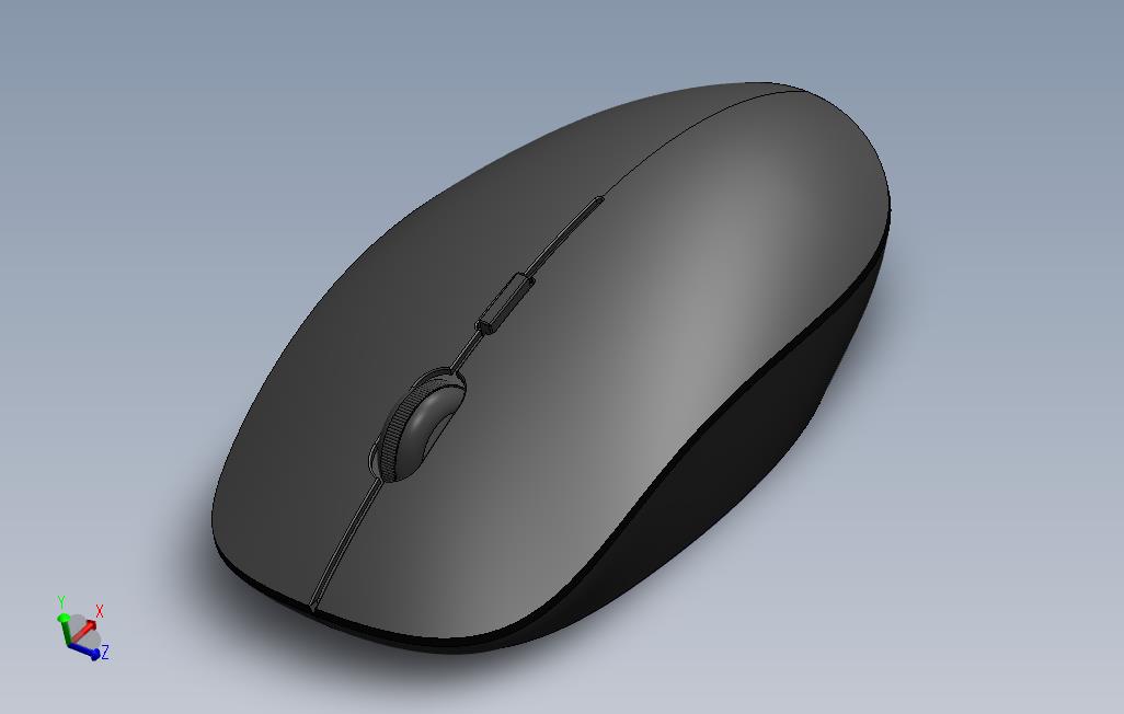 SolidWorks在SolidWorks中的SolidWorksTutorial140素描鼠标易于设计
