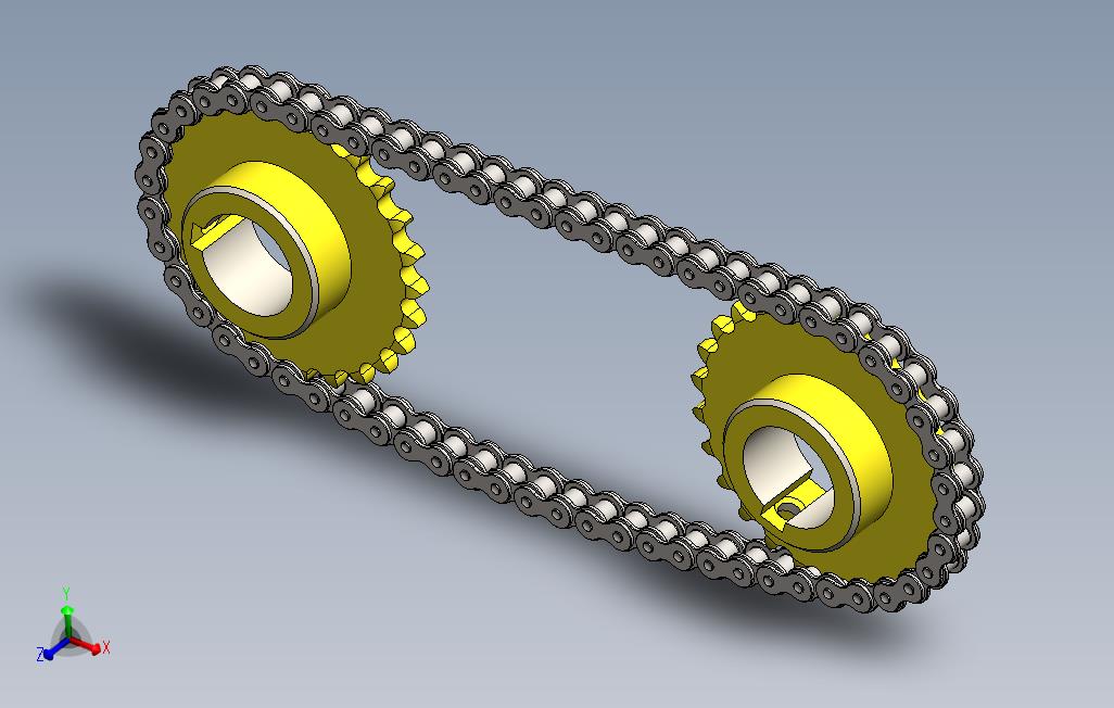 SolidWorks教程104机制链和链轮设计组装SolidWorks的运动研究Part03
