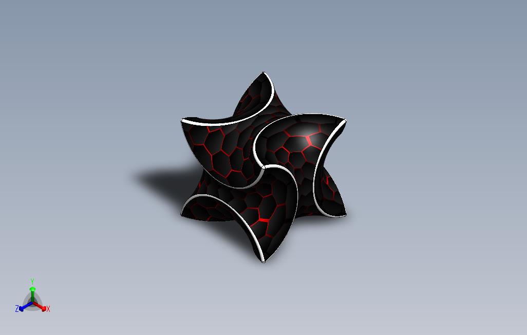 SolidWorks教程108如何在SolidWorks中制作六角形设计模式SolidWorks易于设计