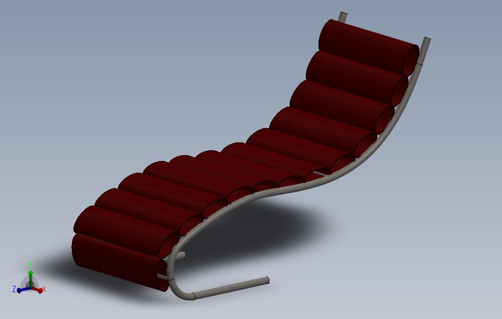 SolidWorks教程22如何通过SolidWorkseasydesign进行SolidWorks中的沙滩椅设计