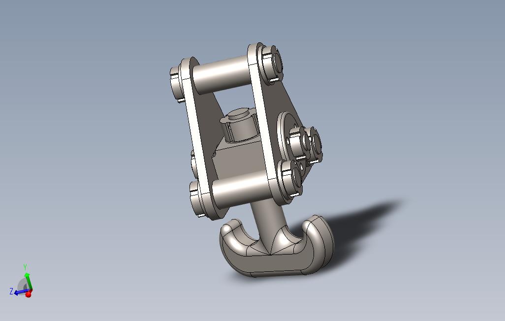 SolidWorks易于设计的SolidWorksCraneHook组装设计的SolidWorks教程136设计