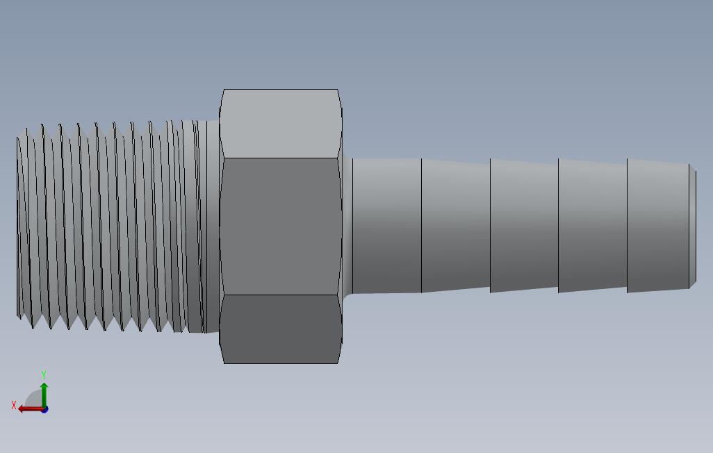 SPIGGER为软管38x线程38NPT_SOLIDWORKS 2018_模型图纸免费下载 – 懒石网
