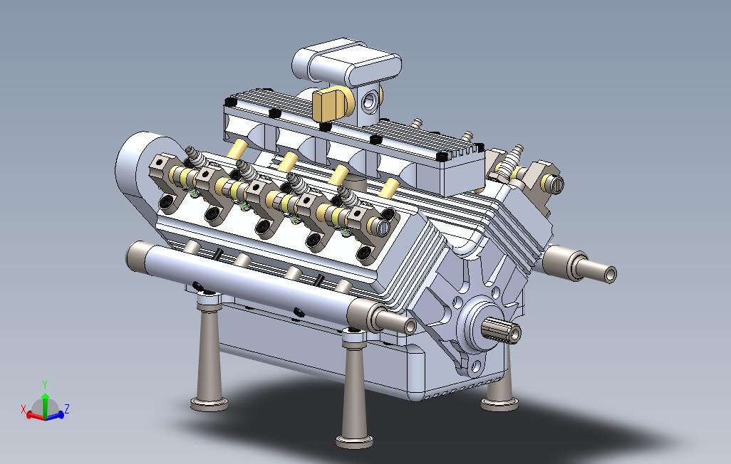 V8CO2发动机V3