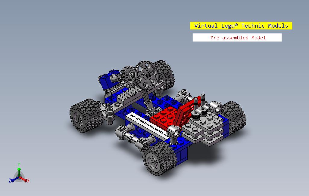 VLTM19721LEGOTECHNIC11件98组件