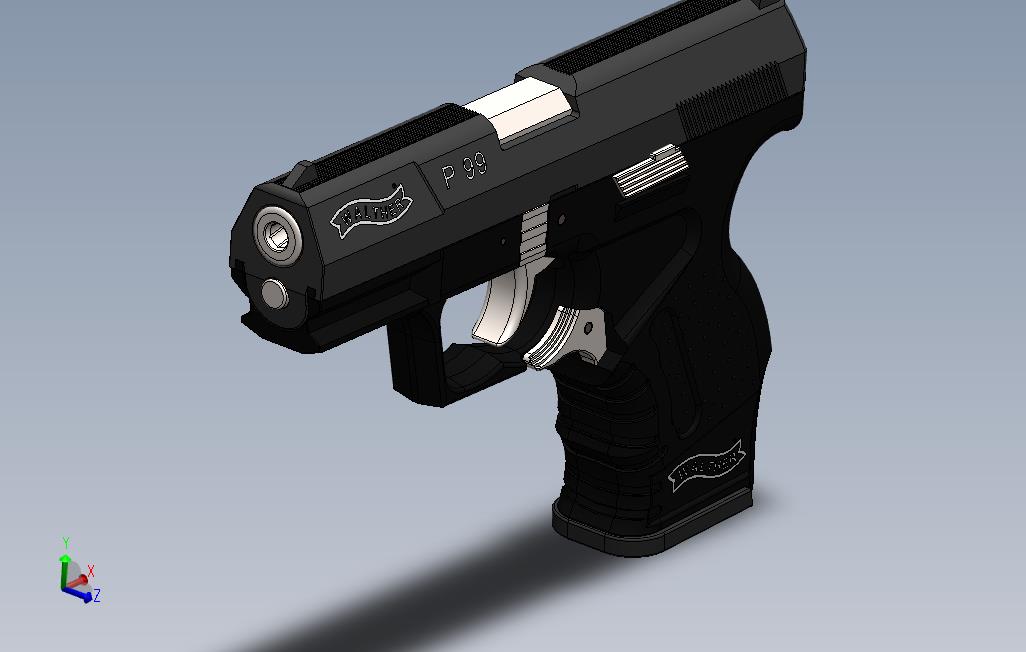 WaltherP99AirsoftGun完成