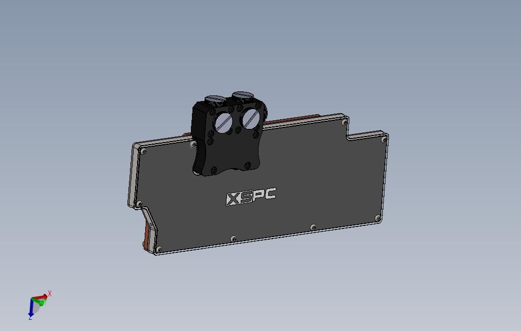 XSPCRazorGPU图形卡水块