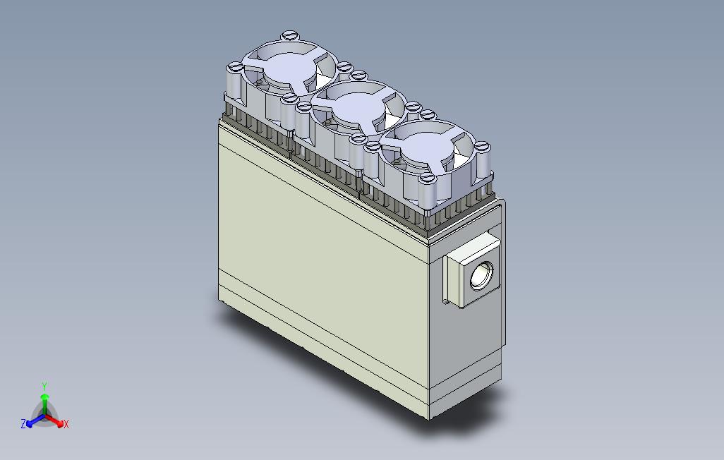 六级闭环脉动热管CLPHP氢气蒸馏器具有速度控制的活性风扇冷却