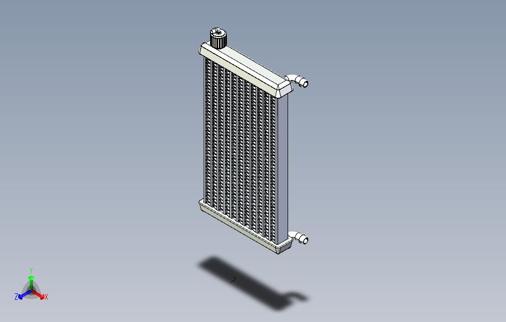 卡丁车水散热器_radiator