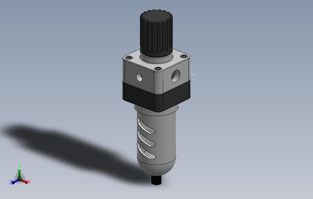 压力调节器原语_SOLIDWORKS 2017_模型图纸免费下载 – 懒石网