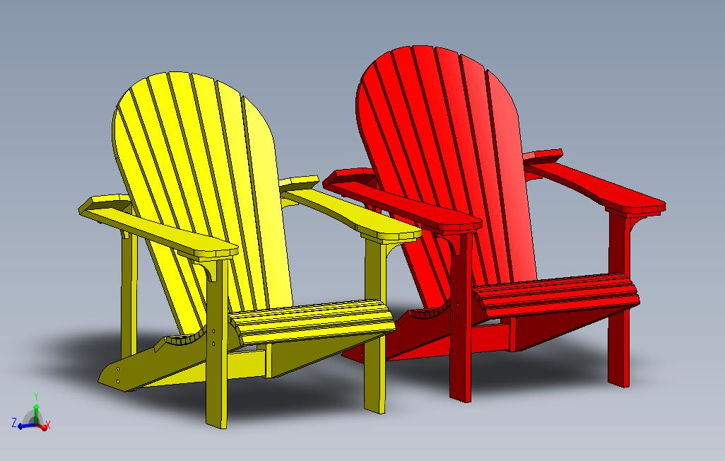 Adirondack椅子花园家具
