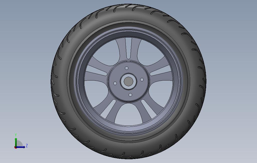 19550R15轮和轮胎组件15英寸边缘_SOLIDWORKS 2013_模型图纸免费下载 – 懒石网