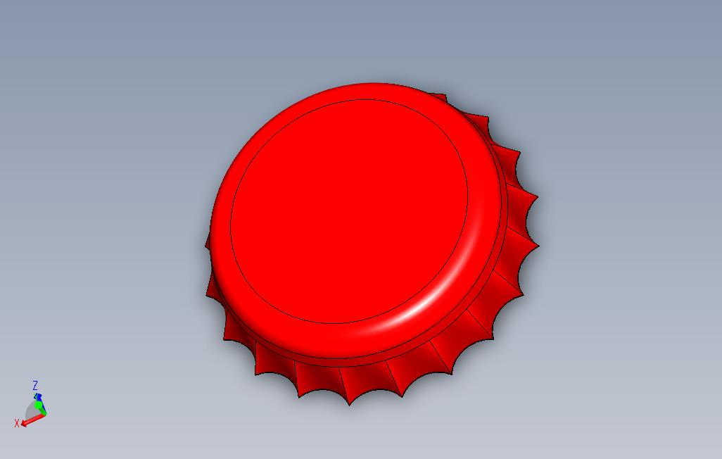 如何在SolidWorks2014建模中制作冷饮盖CocaCola