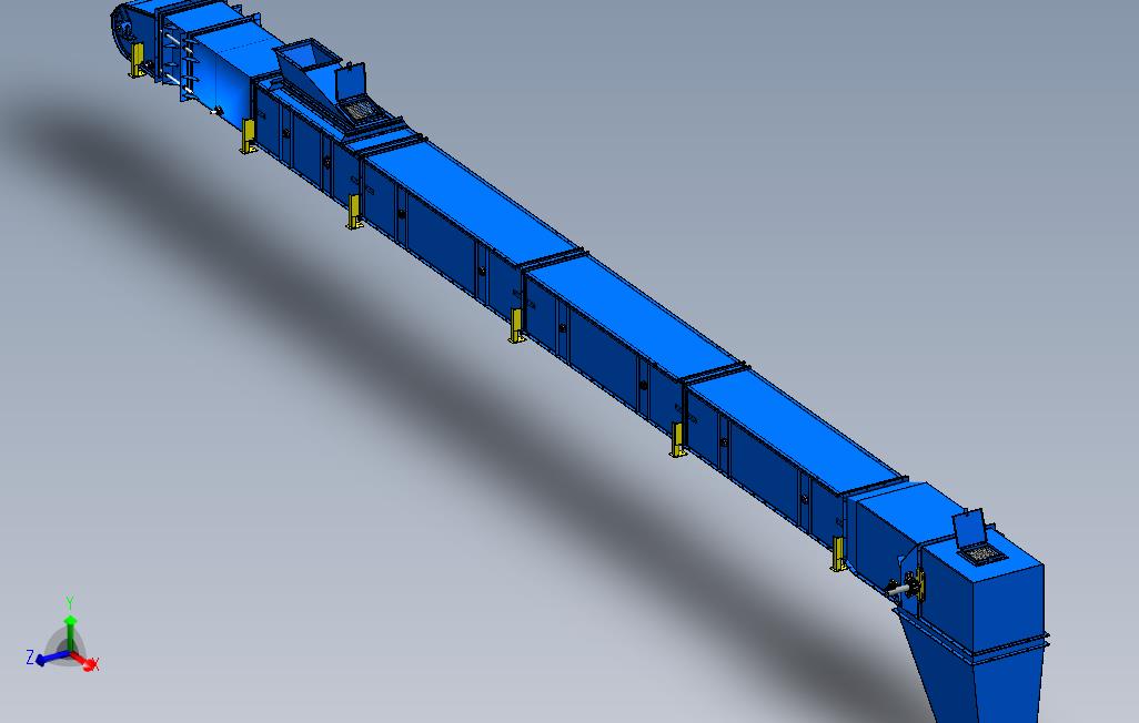 封闭式带式输送机