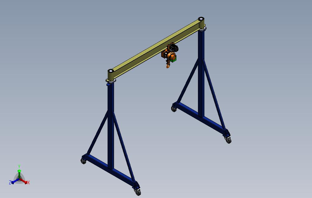 微型龙门起重机_1