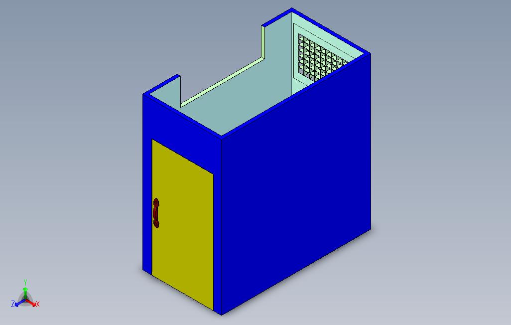 我的宿舍洗手间的3D模型