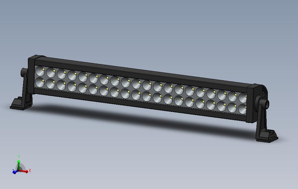 20LED灯棒_SOLIDWORKS 2015_模型图纸免费下载 – 懒石网