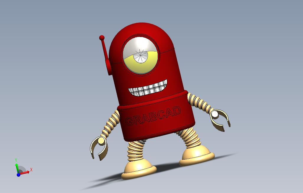 GrabcadBot3D可打印