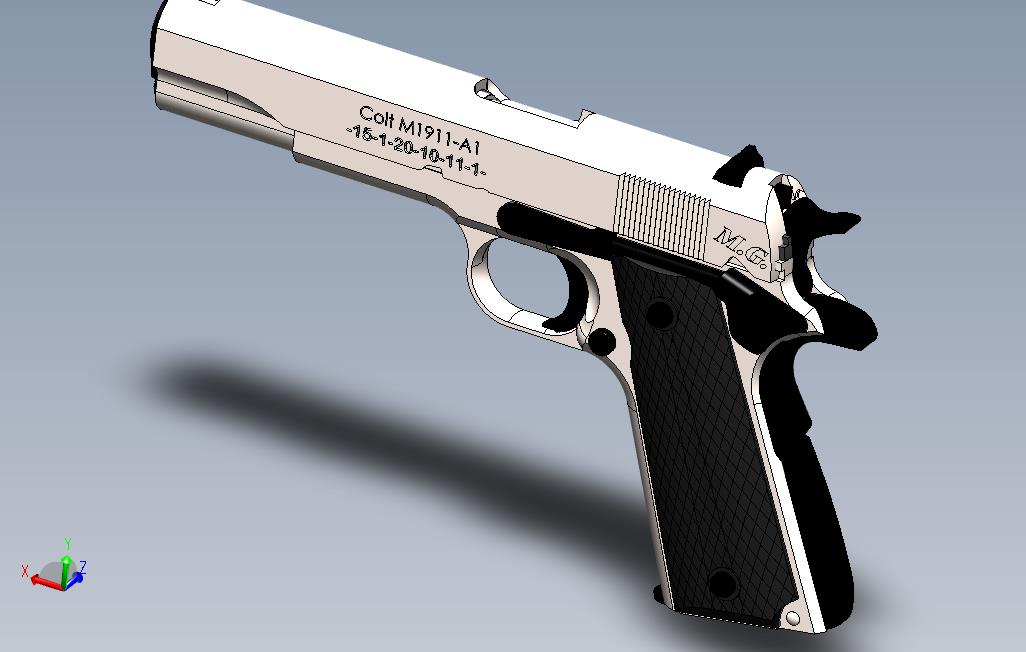 GUNM1911A1ReduxPistol组装