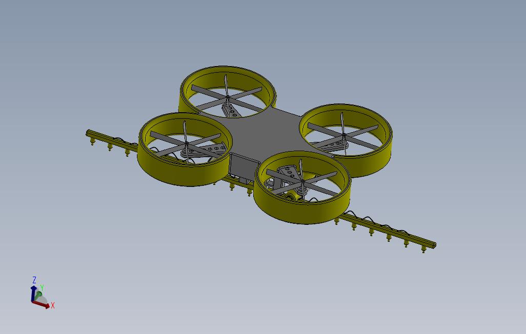 Larvicide喷涂Quadcopter雾化