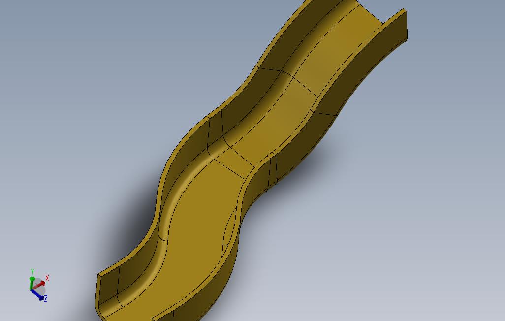 SolidWorks中的扫表面