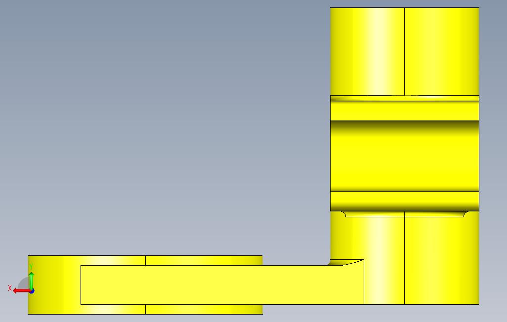 SolidWorks机械部件设计_23 背面视图