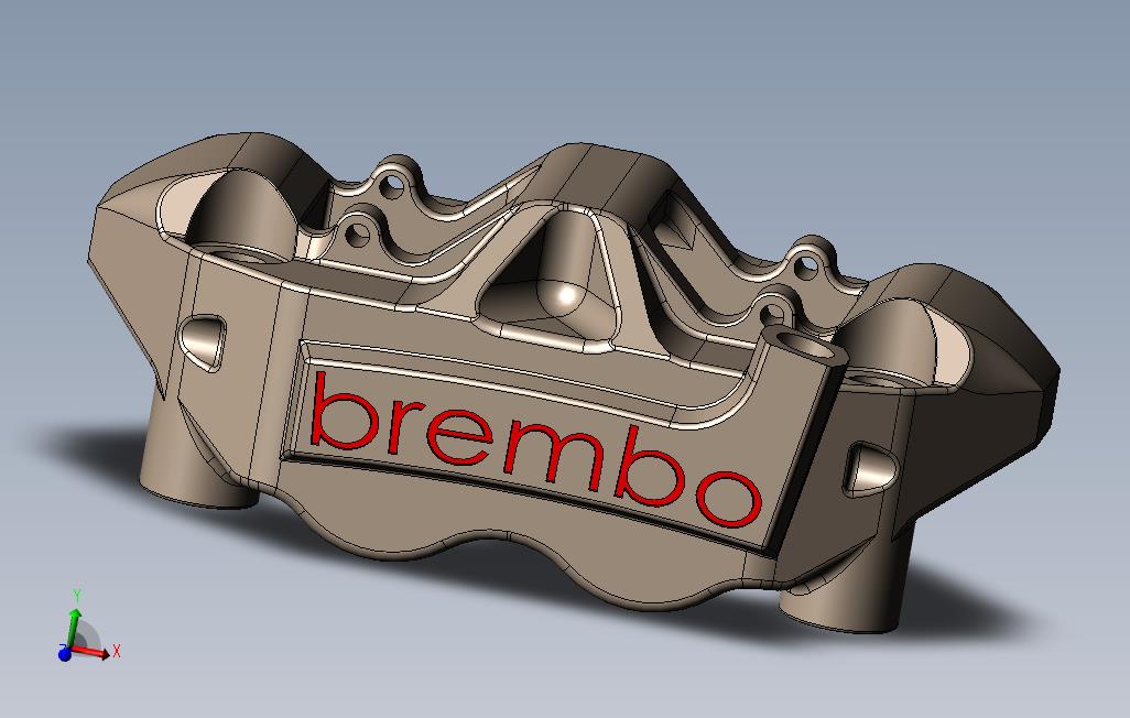 Brembo径向卡钳