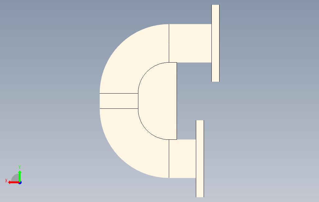 SolidWorks练习6 背面视图