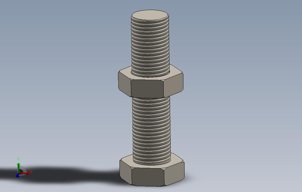 SolidWorks螺母和螺栓