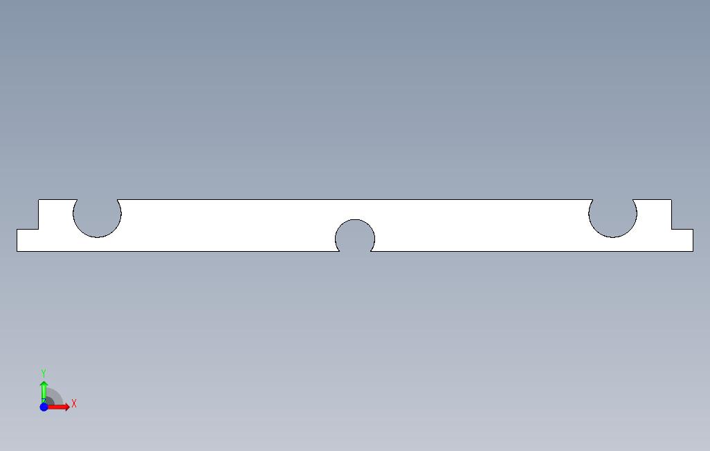 TonsenXCarriageBaseIGES和STEP格式 正面视图