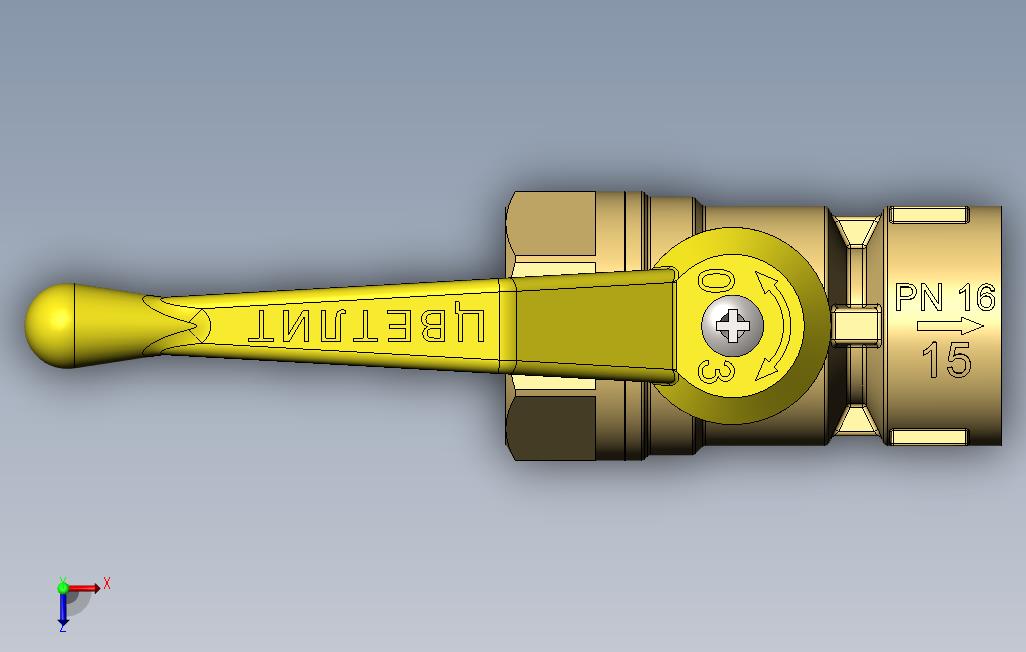 压力计的球阀_SOLIDWORKS 2018_模型图纸免费下载 – 懒石网