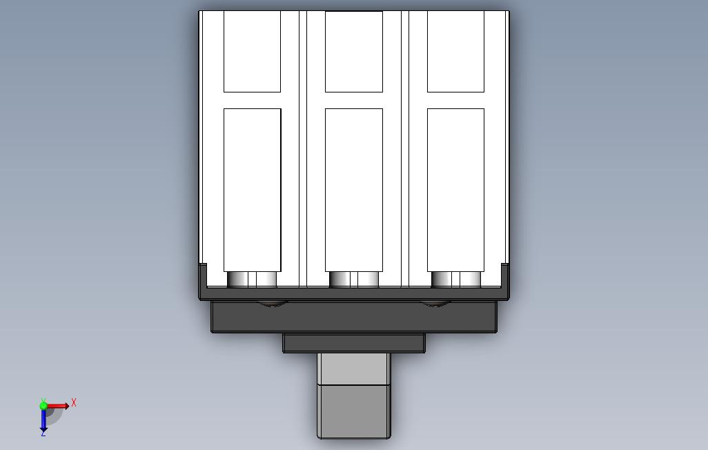 断路器A1C125TMFABB 俯视图