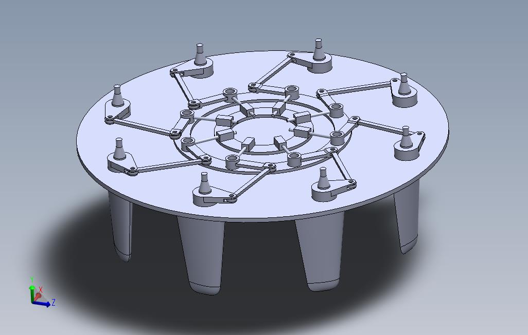 施耐德刀片轮螺旋桨1942 Solidworks 2014 模型图纸免费下载 懒石网