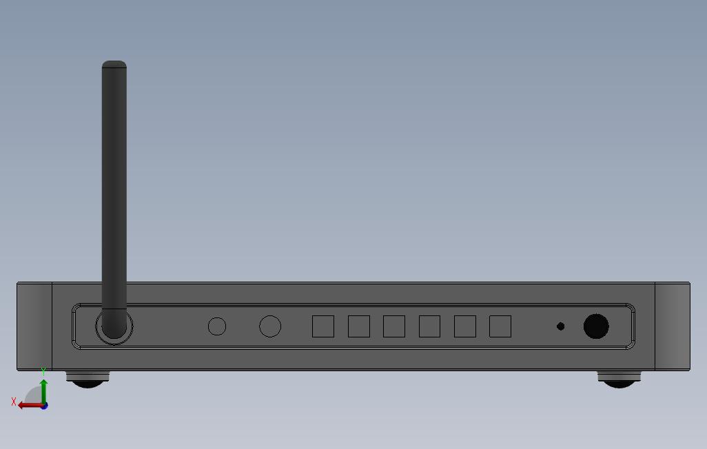 无线路由器_SOLIDWORKS 2016_模型图纸免费下载 – 懒石网