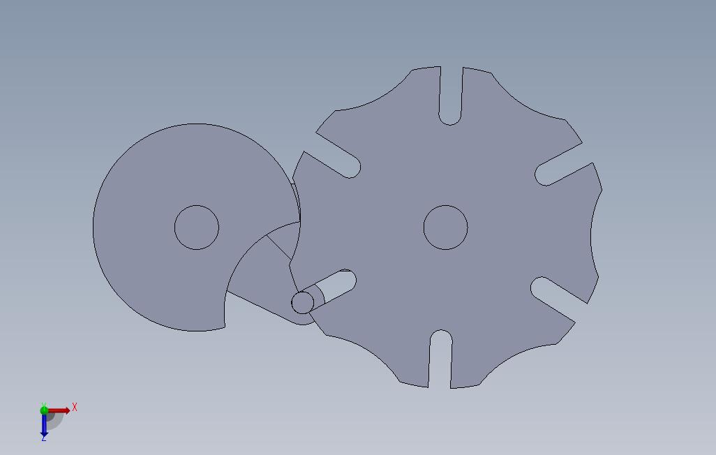 日内瓦轮SolidWorks