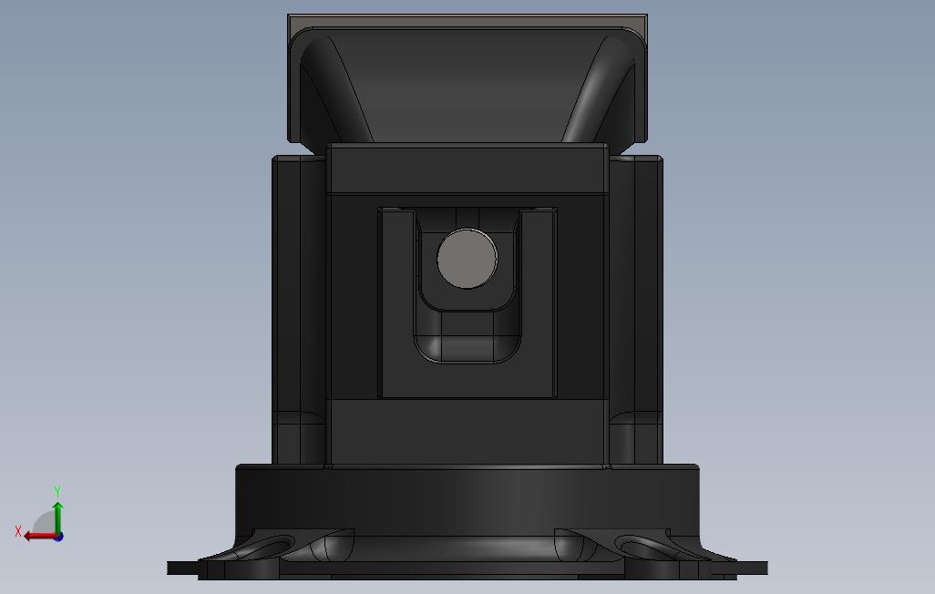 SolidWorksTutorial为初学者EX77vise 背面视图