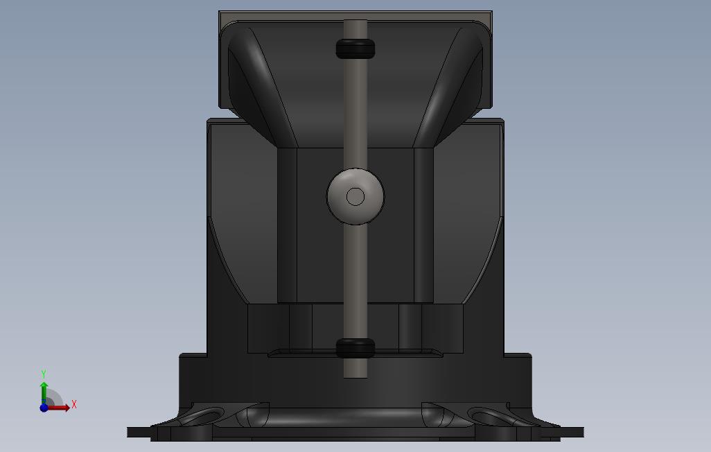 SolidWorksTutorial为初学者EX77vise 正面视图
