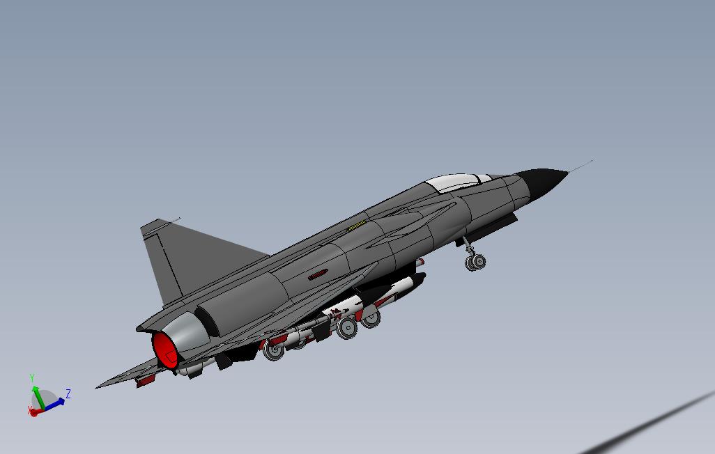 军事射流Saab37Viggen