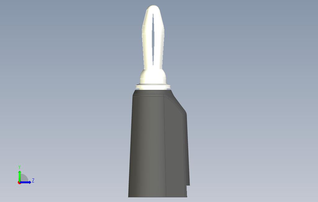 基本的香蕉插头_Inventor_模型图纸免费下载 – 懒石网