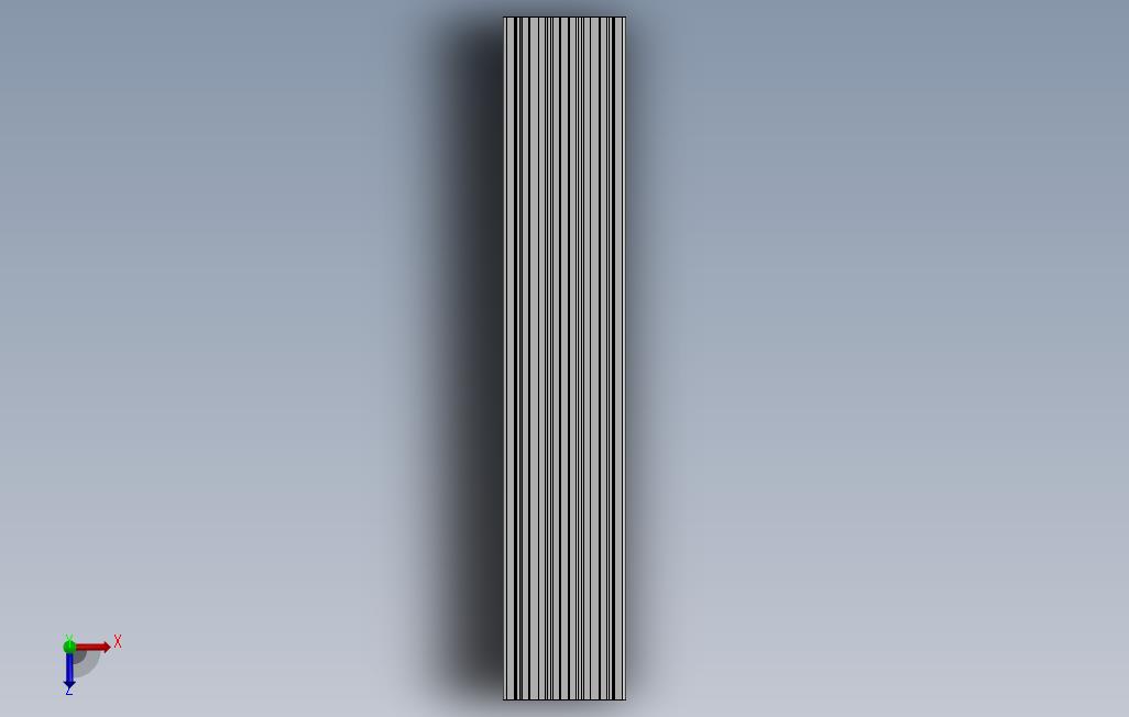 90x180SIGMA型材 俯视图