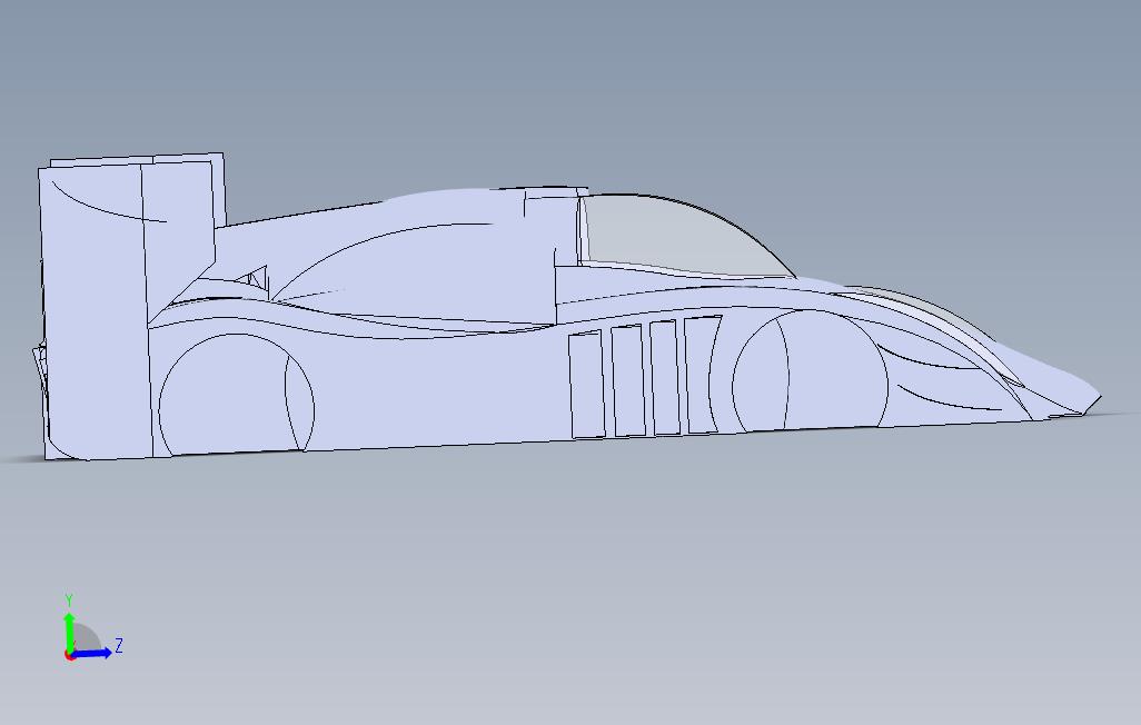 SupercarBody挑战LMP设计第二条目